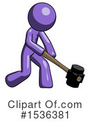 Purple Design Mascot Clipart #1536381 by Leo Blanchette