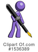 Purple Design Mascot Clipart #1536389 by Leo Blanchette