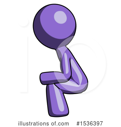 Royalty-Free (RF) Purple Design Mascot Clipart Illustration by Leo Blanchette - Stock Sample #1536397