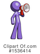 Purple Design Mascot Clipart #1536414 by Leo Blanchette