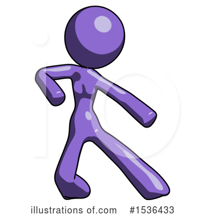 Royalty-Free (RF) Purple Design Mascot Clipart Illustration by Leo Blanchette - Stock Sample #1536433