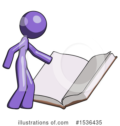 Royalty-Free (RF) Purple Design Mascot Clipart Illustration by Leo Blanchette - Stock Sample #1536435