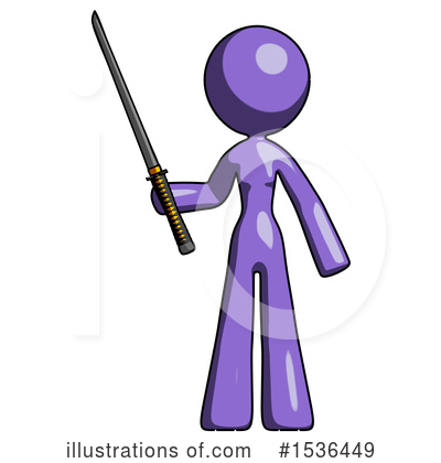 Royalty-Free (RF) Purple Design Mascot Clipart Illustration by Leo Blanchette - Stock Sample #1536449