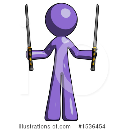 Royalty-Free (RF) Purple Design Mascot Clipart Illustration by Leo Blanchette - Stock Sample #1536454