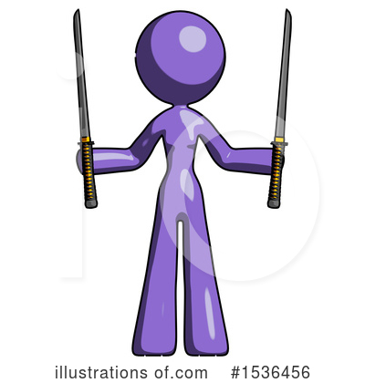 Royalty-Free (RF) Purple Design Mascot Clipart Illustration by Leo Blanchette - Stock Sample #1536456