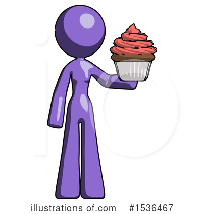 Royalty-Free (RF) Purple Design Mascot Clipart Illustration by Leo Blanchette - Stock Sample #1536467