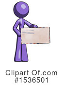 Purple Design Mascot Clipart #1536501 by Leo Blanchette