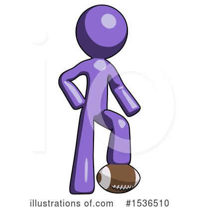 Royalty-Free (RF) Purple Design Mascot Clipart Illustration by Leo Blanchette - Stock Sample #1536510