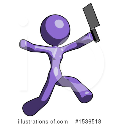 Royalty-Free (RF) Purple Design Mascot Clipart Illustration by Leo Blanchette - Stock Sample #1536518