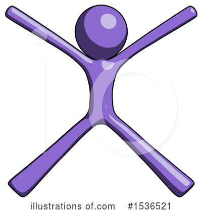 Royalty-Free (RF) Purple Design Mascot Clipart Illustration by Leo Blanchette - Stock Sample #1536521