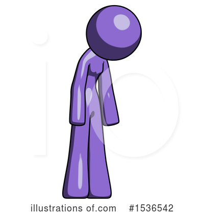 Royalty-Free (RF) Purple Design Mascot Clipart Illustration by Leo Blanchette - Stock Sample #1536542