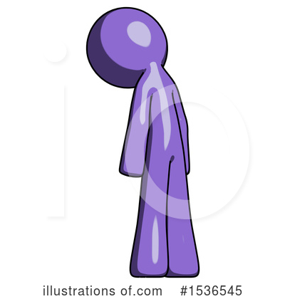 Royalty-Free (RF) Purple Design Mascot Clipart Illustration by Leo Blanchette - Stock Sample #1536545