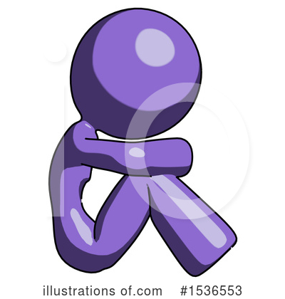 Royalty-Free (RF) Purple Design Mascot Clipart Illustration by Leo Blanchette - Stock Sample #1536553