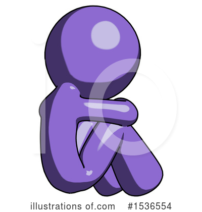 Royalty-Free (RF) Purple Design Mascot Clipart Illustration by Leo Blanchette - Stock Sample #1536554
