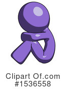 Purple Design Mascot Clipart #1536558 by Leo Blanchette
