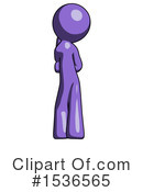 Purple Design Mascot Clipart #1536565 by Leo Blanchette
