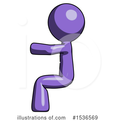 Royalty-Free (RF) Purple Design Mascot Clipart Illustration by Leo Blanchette - Stock Sample #1536569