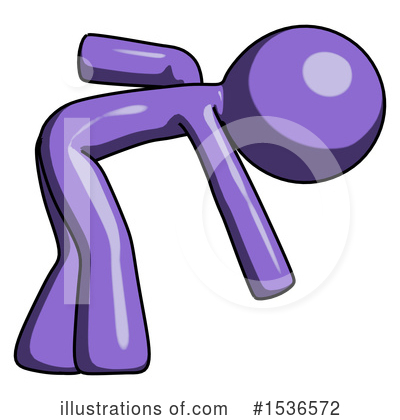 Royalty-Free (RF) Purple Design Mascot Clipart Illustration by Leo Blanchette - Stock Sample #1536572