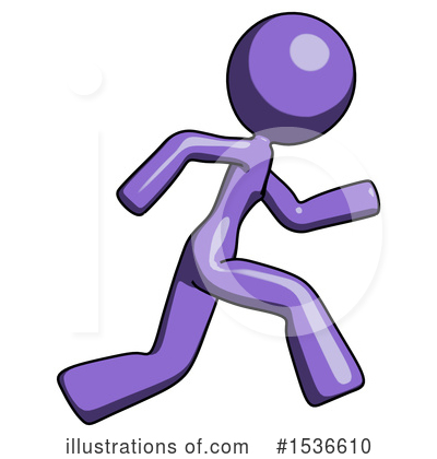 Royalty-Free (RF) Purple Design Mascot Clipart Illustration by Leo Blanchette - Stock Sample #1536610