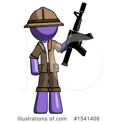 Royalty-Free (RF) Purple Design Mascot Clipart Illustration by Leo Blanchette - Stock Sample #1541406
