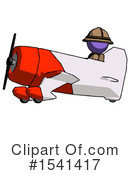 Purple Design Mascot Clipart #1541417 by Leo Blanchette