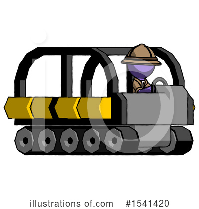 Royalty-Free (RF) Purple Design Mascot Clipart Illustration by Leo Blanchette - Stock Sample #1541420