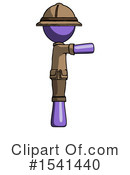 Purple Design Mascot Clipart #1541440 by Leo Blanchette