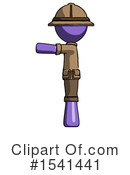 Purple Design Mascot Clipart #1541441 by Leo Blanchette