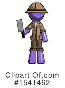Purple Design Mascot Clipart #1541462 by Leo Blanchette