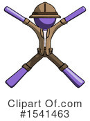 Purple Design Mascot Clipart #1541463 by Leo Blanchette