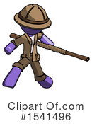 Purple Design Mascot Clipart #1541496 by Leo Blanchette