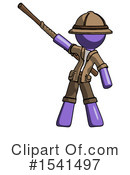 Purple Design Mascot Clipart #1541497 by Leo Blanchette