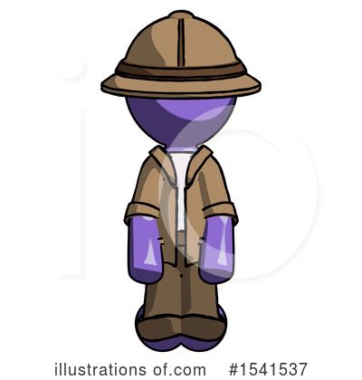 Royalty-Free (RF) Purple Design Mascot Clipart Illustration by Leo Blanchette - Stock Sample #1541537