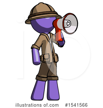 Royalty-Free (RF) Purple Design Mascot Clipart Illustration by Leo Blanchette - Stock Sample #1541566