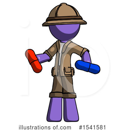 Royalty-Free (RF) Purple Design Mascot Clipart Illustration by Leo Blanchette - Stock Sample #1541581