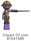 Purple Design Mascot Clipart #1541595 by Leo Blanchette