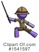 Purple Design Mascot Clipart #1541597 by Leo Blanchette