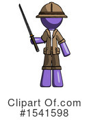 Purple Design Mascot Clipart #1541598 by Leo Blanchette