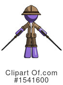 Purple Design Mascot Clipart #1541600 by Leo Blanchette