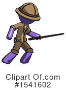 Purple Design Mascot Clipart #1541602 by Leo Blanchette