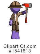 Purple Design Mascot Clipart #1541613 by Leo Blanchette