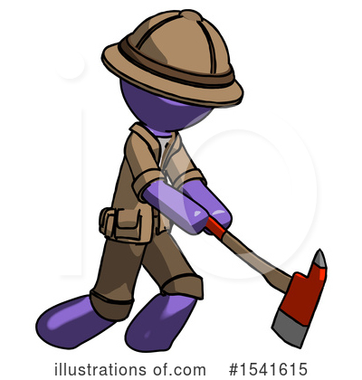 Royalty-Free (RF) Purple Design Mascot Clipart Illustration by Leo Blanchette - Stock Sample #1541615