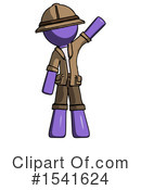 Purple Design Mascot Clipart #1541624 by Leo Blanchette