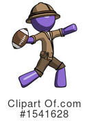 Purple Design Mascot Clipart #1541628 by Leo Blanchette