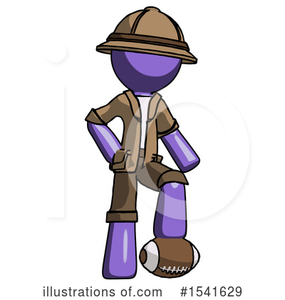 Royalty-Free (RF) Purple Design Mascot Clipart Illustration by Leo Blanchette - Stock Sample #1541629