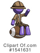 Purple Design Mascot Clipart #1541631 by Leo Blanchette