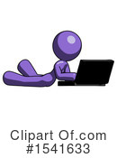 Purple Design Mascot Clipart #1541633 by Leo Blanchette