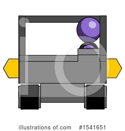 Royalty-Free (RF) Purple Design Mascot Clipart Illustration by Leo Blanchette - Stock Sample #1541651