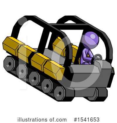 Royalty-Free (RF) Purple Design Mascot Clipart Illustration by Leo Blanchette - Stock Sample #1541653