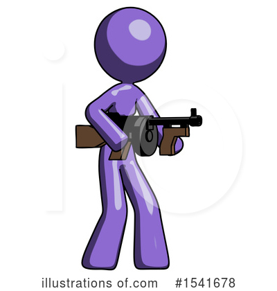 Royalty-Free (RF) Purple Design Mascot Clipart Illustration by Leo Blanchette - Stock Sample #1541678